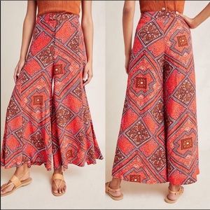 Anthropology Wide Leg Pants
